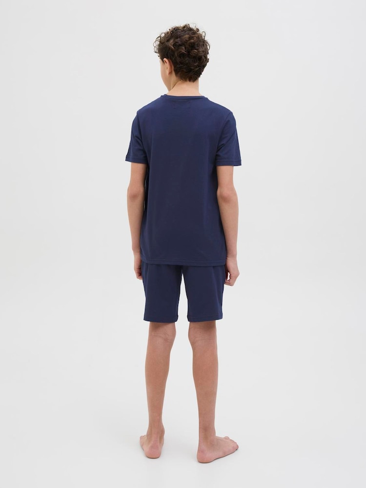 JACK & JONES Junior Loungewear T-Shirt And Shorts Set - תמונה 2 מתוך 6 JACK & JONES Junior Loungewear T-Shirt And Shorts Set - תמונה 2 מתוך 6