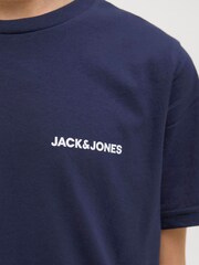 JACK & JONES Junior Loungewear T-Shirt And Shorts Set - תמונה 4 מתוך 6