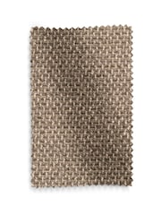 Chunky Basket Weave Dark Natural Kayden Sofa - Image 10 of 10