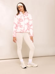 Creme/Pink - Lipsy Soft Touch Borg Fleece (5-16yrs) - Bild 3 von 6