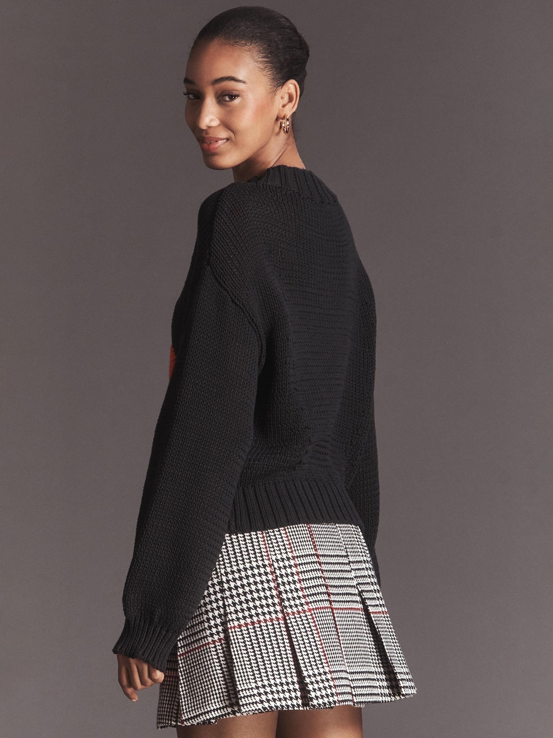 Buy Anthropologie Blue Maeve The Pippa Mock-Neck Icon Edition