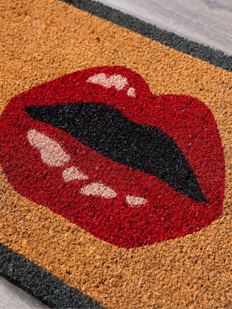 Rockett St George Lips Doormat - Image 2 of 6 Rockett St George Lips Doormat - Image 2 of 6