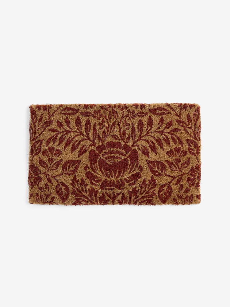 Laura Ashley Red Tufted Ashtead printed Doormat - Image 4 of 4 Laura Ashley Red Tufted Ashtead printed Doormat - Image 4 of 4