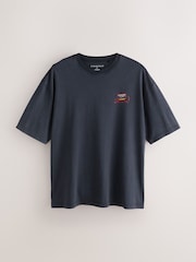Grey Christmas Graphic T-Shirt - Image 5 of 8
