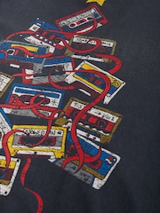 Grey Christmas Graphic T-Shirt - Image 8 of 8