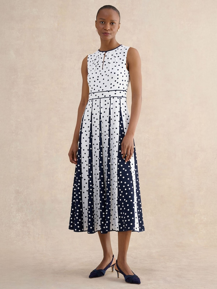 Hobbs White Angelica Dress - Image 1 of 4