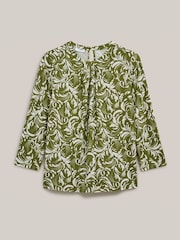 Hobbs Green Julia Printed Top - Image 4 of 4