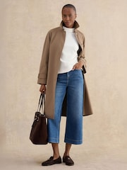 Hobbs White Tali Textured Top - Image 3 of 5