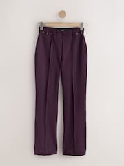 酒紅 - Ponte Horsebit Detail Bootcut Trousers - 圖片 6/8
