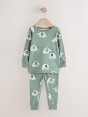 Neutral/Blush Animals Snuggle Pyjamas 3 Pack (9mths-10yrs) - Image 3 of 4