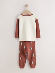 Blue/Green Animal Characters - Pack de 3 pijamas abrigados de corte holgado (9 meses - 10 años) - Imagen 5 de 7