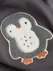 Blue/Ecru/Charcoal Arctic Friends Snuggle Pyjamas 3 Pack (9mths-10yrs) - Image 14 of 14
