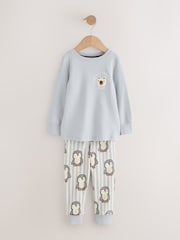 Blue/Ecru/Charcoal Arctic Friends - 舒适睡衣3套（ 9个月 - 10岁） - 图片2 / 8