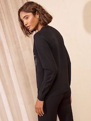 Friends Like These Black Dachshund Christmas Jumper - Image 5 of 5