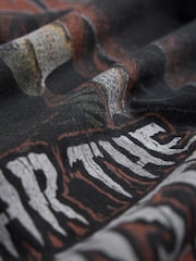 Black Kane WWE License Graphic Relaxed Fit T-Shirt - Image 7 of 7