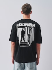 Black Halloween Licence T-Shirt - Image 4 of 9