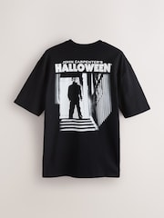 Black Halloween Licence T-Shirt - Image 6 of 9