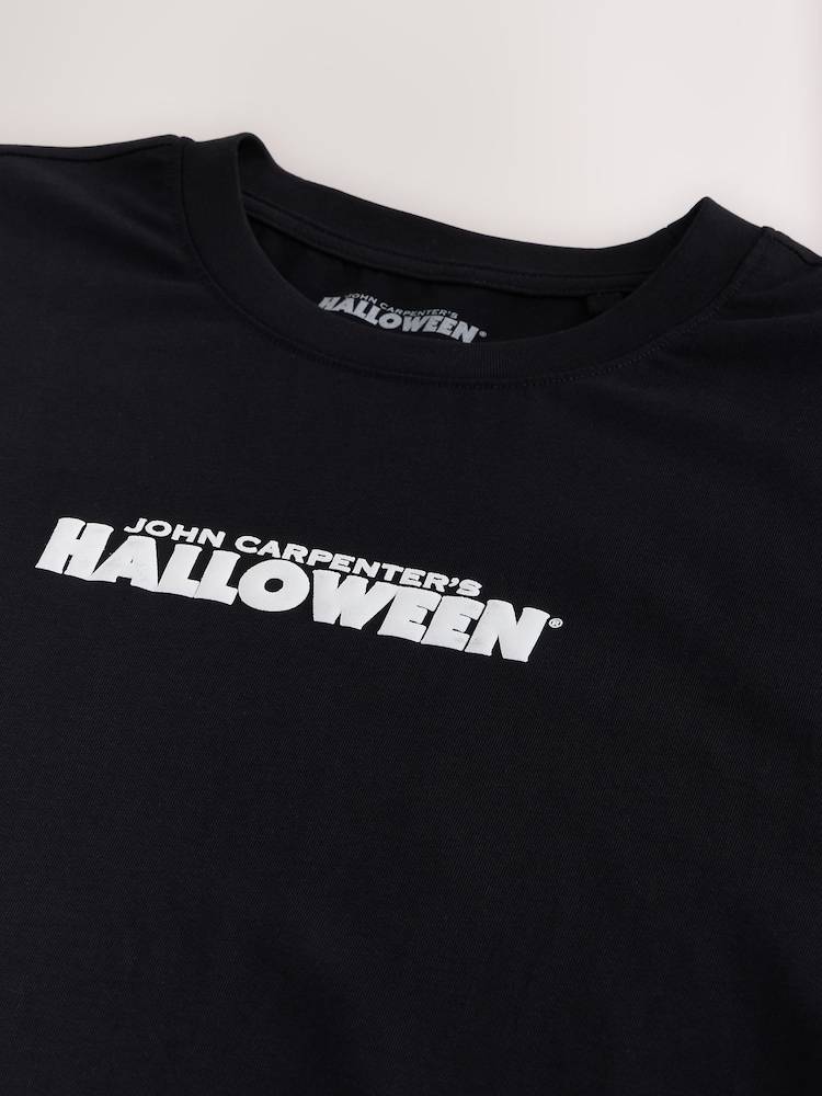 Black Halloween Licence T-Shirt - Image 9 of 9 Black Halloween Licence T-Shirt - Image 9 of 9