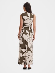 Forever New Green Allegra Mesh Midi Dress - Image 2 of 4