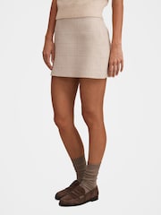 Forever New Natural Lottie Mini Skirt - Image 4 of 5