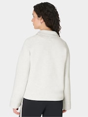 Sweaty Betty Grey Wind Down Patch Pocket Zip Through Jacket - Image 2 of 6