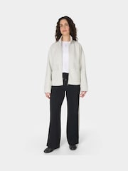 Sweaty Betty Grey Wind Down Patch Pocket Zip Through Jacket - Image 4 of 6