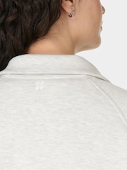 Sweaty Betty Grey Wind Down Patch Pocket Zip Through Jacket - Image 6 of 6