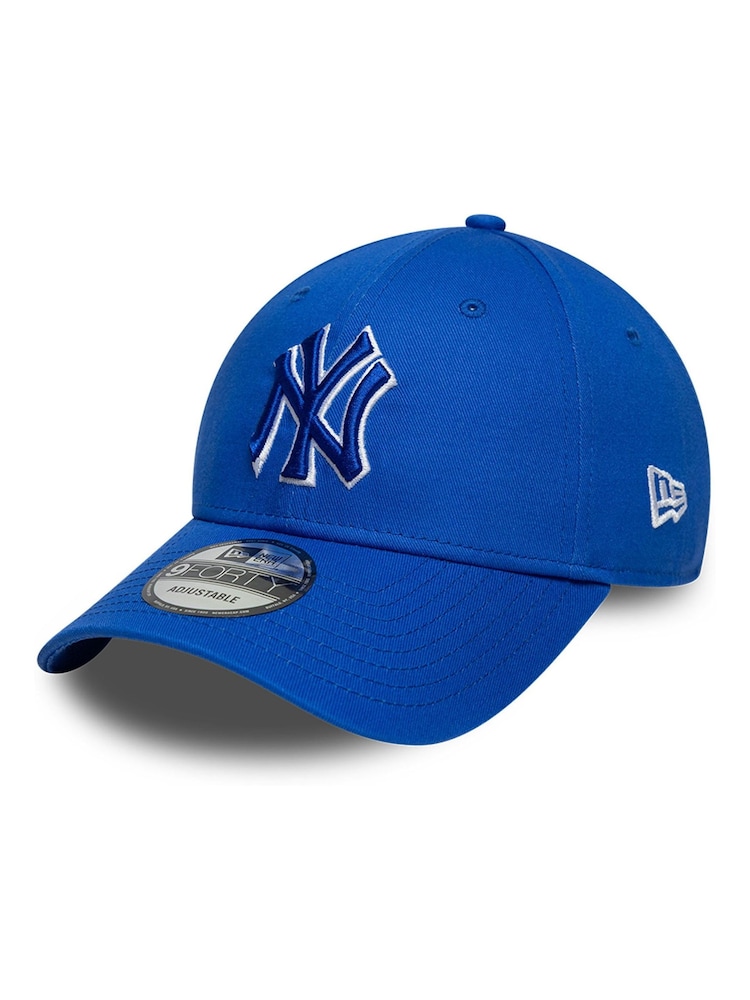 New Era Blue New York Yankees Team Outline Cap - Image 1 of 5 New Era Blue New York Yankees Team Outline Cap - Image 1 of 5