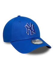 New Era Blue New York Yankees Team Outline Cap - Image 3 of 5