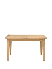 Cotswold Company Whitewash Oak Inglesham 4 - 6 Seater Extending Table - Image 3 of 6