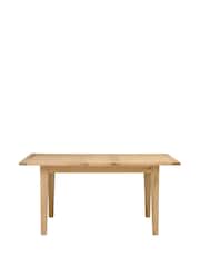Cotswold Company Whitewash Oak Inglesham 4 - 6 Seater Extending Table - Image 4 of 6