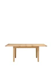 Cotswold Company Whitewash Oak Inglesham 4 - 6 Seater Extending Table - Image 5 of 6