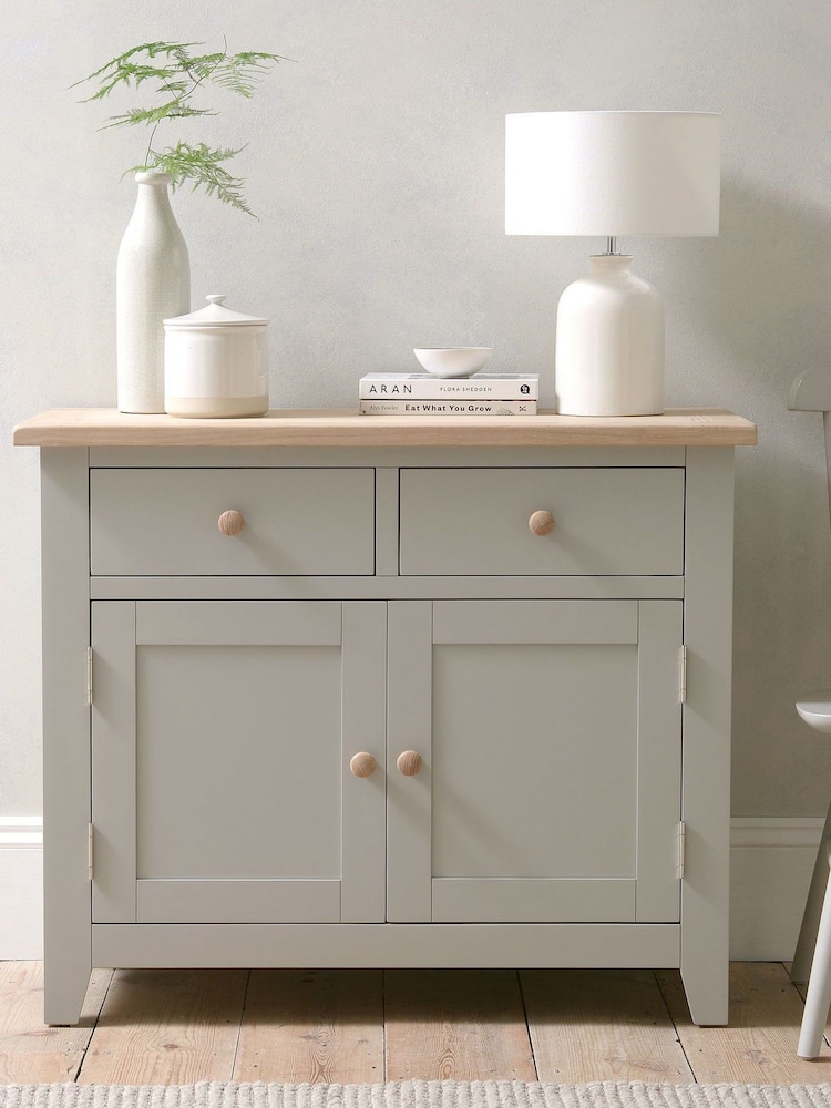 Cotswold Company Dove Grey Chester Sideboard - Image 1 of 6 Cotswold Company Dove Grey Chester Sideboard - Image 1 of 6