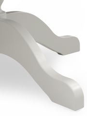 Cotswold Company Dove Grey Chester 6 - 10 Seater Extending Dining Table - Image 6 of 6