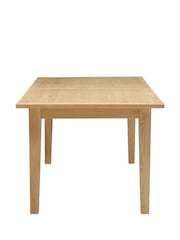 Cotswold Company Whitewash Oak Inglesham 6 - 10 Seater Extending Table - Image 1 of 6