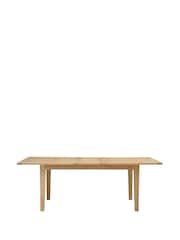 Cotswold Company Whitewash Oak Inglesham 6 - 10 Seater Extending Table - Image 3 of 6