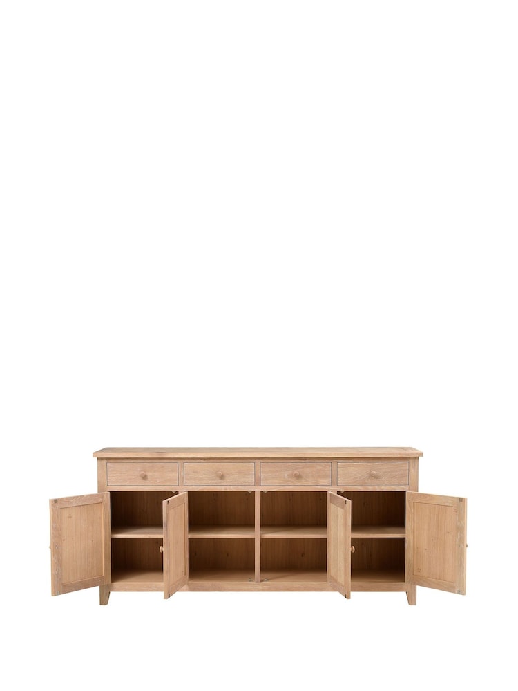 Cotswold Company Whitewash Oak Inglesham Sideboard - Image 2 of 6