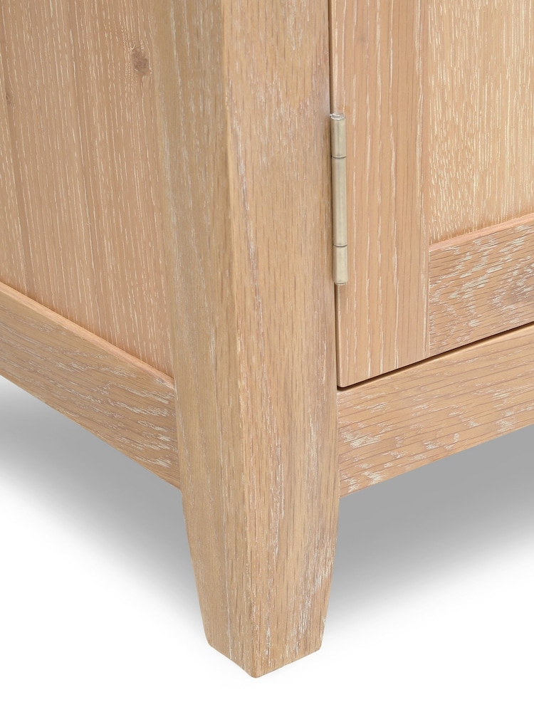 Cotswold Company Whitewash Oak Inglesham Sideboard - Image 6 of 6