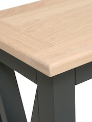 Cotswold Company Charcoal Chester Console Table - Image 4 of 6