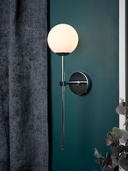 BHS Chrome USB-C Rechargeable Wall Light - Image 1 of 7