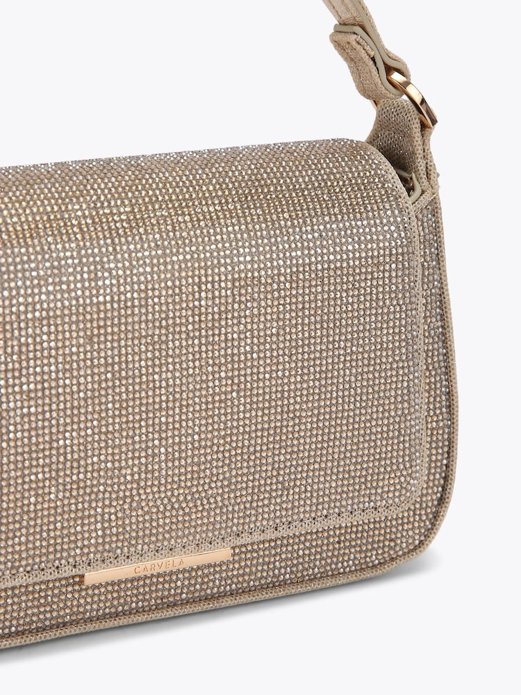 Carvela Gold Diana Top Handle Bag - Image 4 of 4