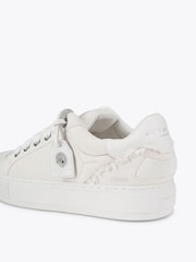 Kurt Geiger London White Southbank Tag Trainers - Image 3 of 5
