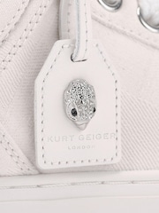Kurt Geiger London White Southbank Tag Trainers - Image 5 of 5