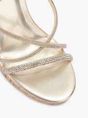 Carvela Gold Ravello Wedge Sandals - Image 5 of 5