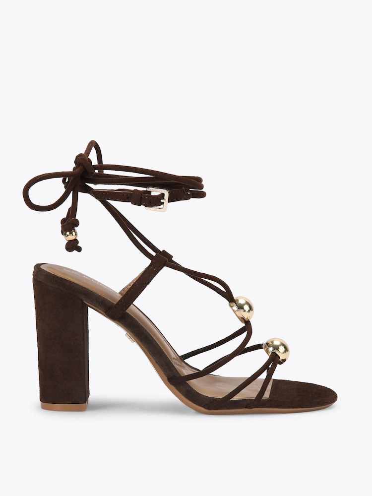 KG Kurt Geiger Brown SWIFT Sandals - Image 1 of 4