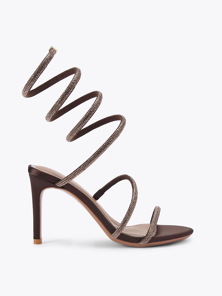 KG Kurt Geiger Brown Athena Sandals - Image 1 of 4 KG Kurt Geiger Brown Athena Sandals - Image 1 of 4