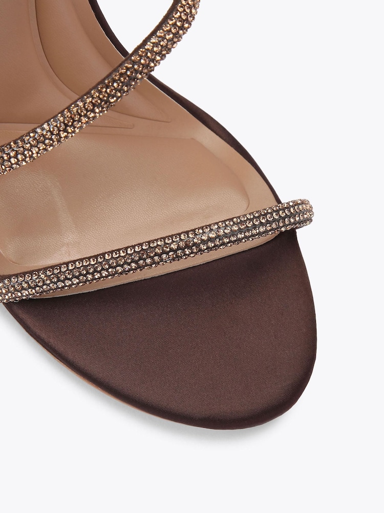 KG Kurt Geiger Brown Athena Sandals - Image 4 of 4 KG Kurt Geiger Brown Athena Sandals - Image 4 of 4