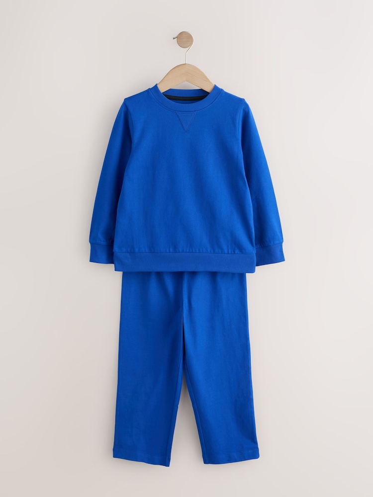 Blue/Black Offline Joggers Pyjamas 2 Pack (4-16yrs) - Image 2 of 6 Blue/Black Offline Joggers Pyjamas 2 Pack (4-16yrs) - Image 2 of 6