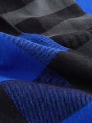 Blue/Black Offline Woven Check Pyjamas 2 Pack (3-16yrs) - Image 10 of 11
