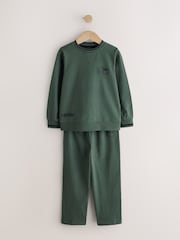 Khaki/Black/Brown Offline Long Sleeve Jogger Pyjamas Set 3 Pack (3-16yrs) - Image 9 of 13